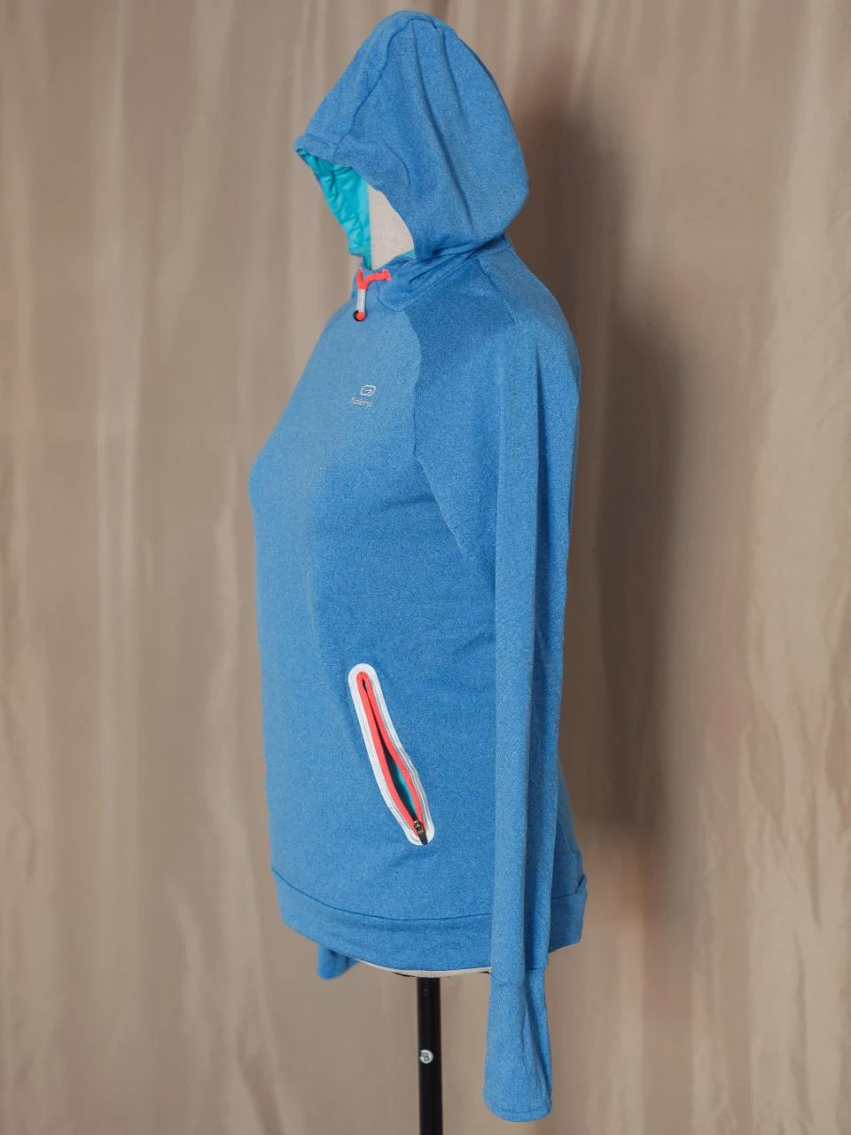 Technische hoodtrui Kalenji - blauw - Maat M - Zeer goede staat – photo 3